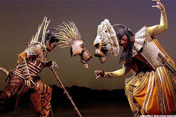 The Lion King at Minskoff Theatre