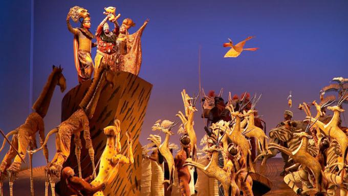 The Lion King at Minskoff Theatre