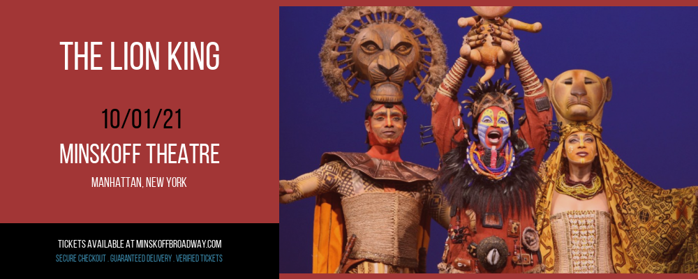 The Lion King at Minskoff Theatre