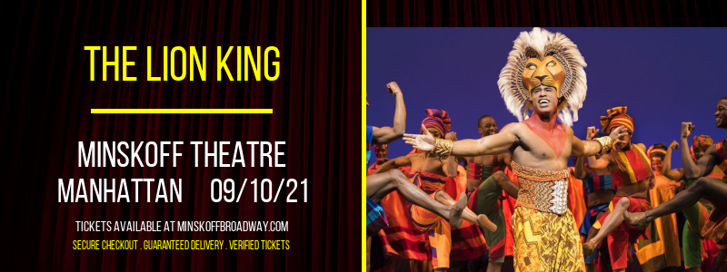 The Lion King [CANCELLED] at Minskoff Theatre