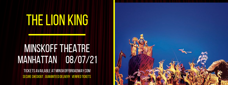 The Lion King [CANCELLED] at Minskoff Theatre
