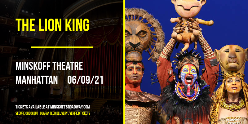 The Lion King [CANCELLED] at Minskoff Theatre