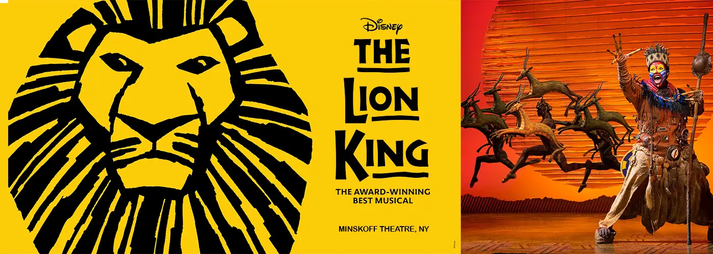 lion king musical on stage