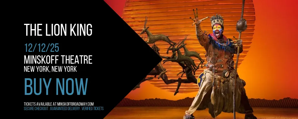 The Lion King at Minskoff Theatre