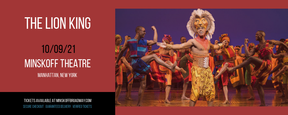 The Lion King at Minskoff Theatre tickets The Lion King at Minskoff Theatre