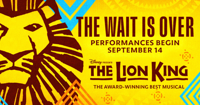 The Lion King [CANCELLED] at Minskoff Theatre