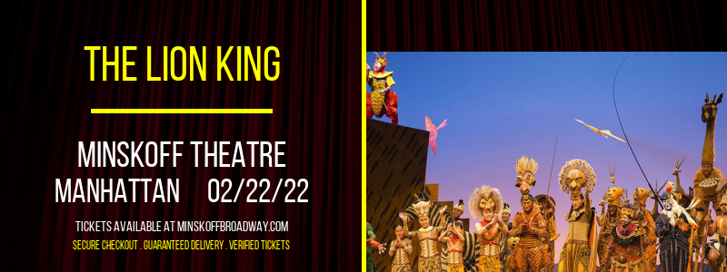 The Lion King [CANCELLED] at Minskoff Theatre