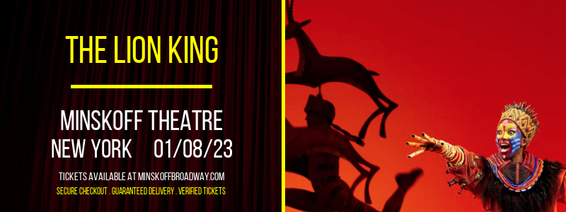 The Lion King at Minskoff Theatre tickets The Lion King at Minskoff Theatre