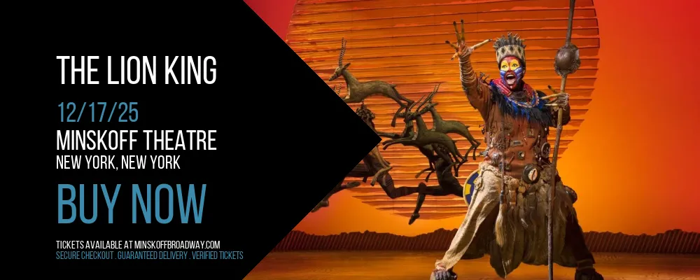 The Lion King at Minskoff Theatre
